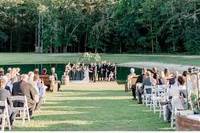 Wedding on the dock