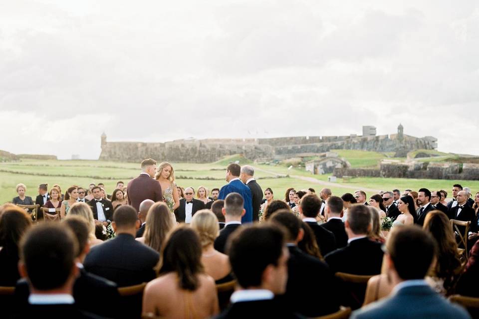 Outdoor ceremony