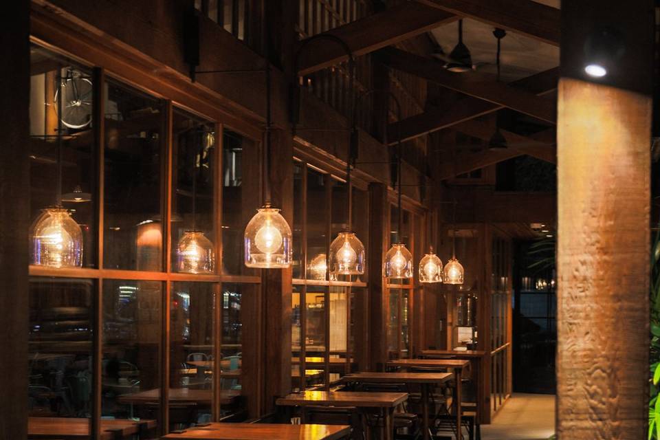 Bar area