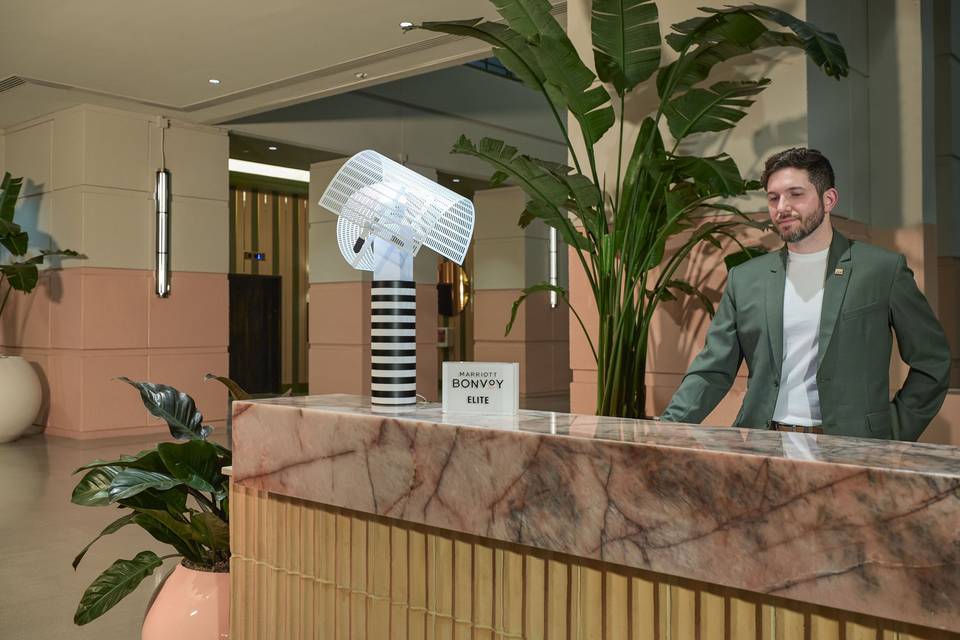 Reception lobby