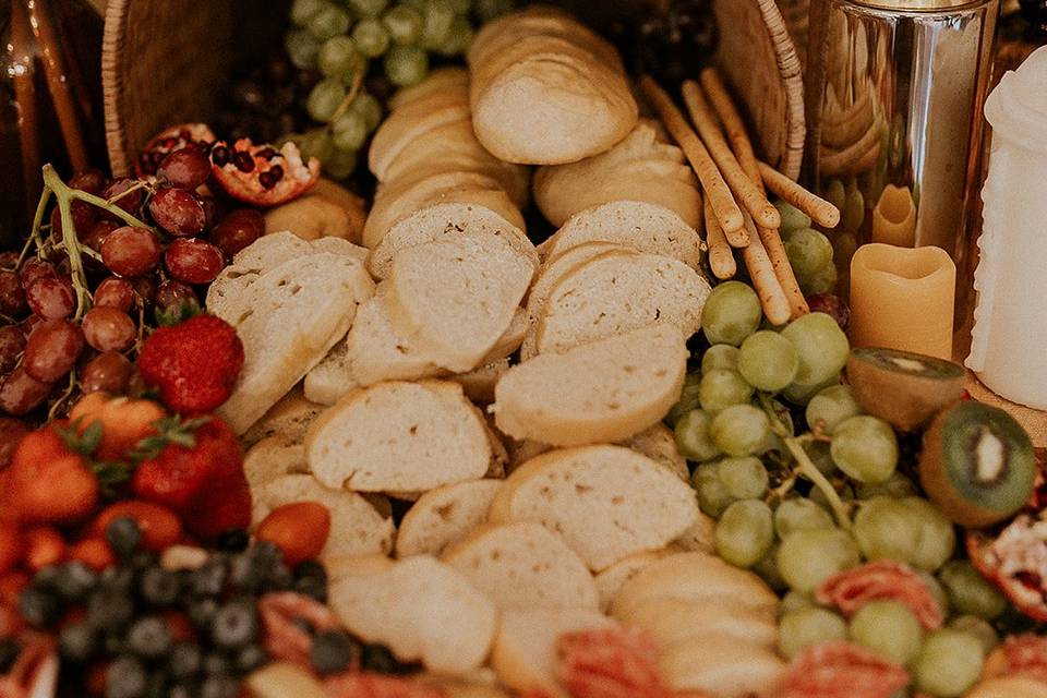 Charcuterie table