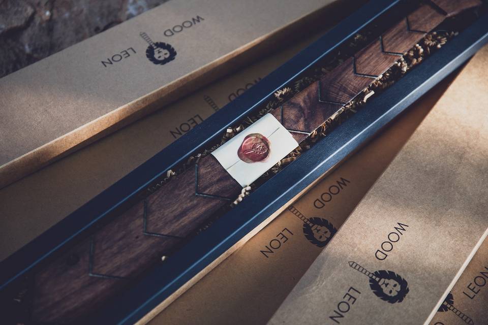 Packaging with wax seal