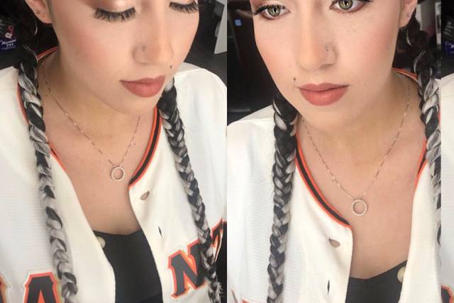 Bronze smokey eye!
