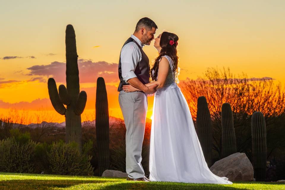 Bride & Groom at Conquistador