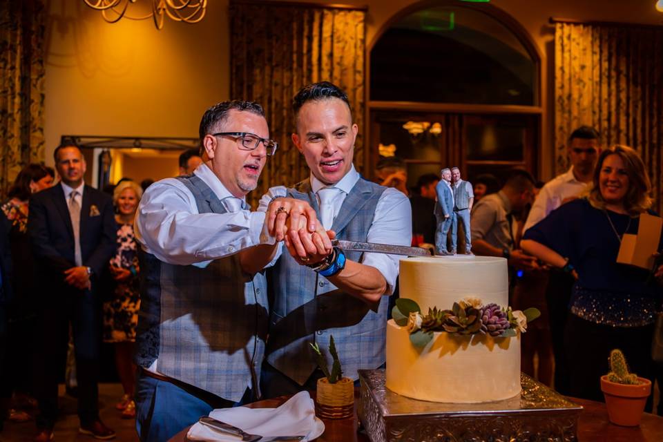 Grooms and Cake