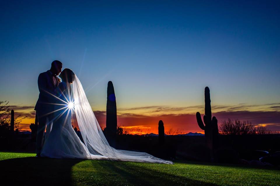 Bride & Groom at Conquistador