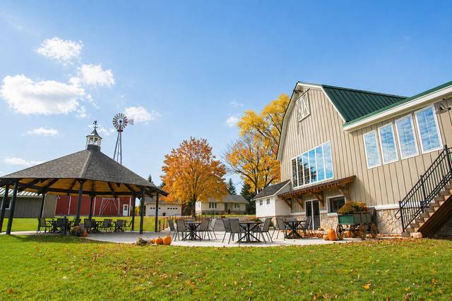 Barn side view