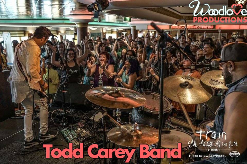 Todd carey band - who can resist that smile? !? ! Give us a call today and have todd carey band rock your wedding right!