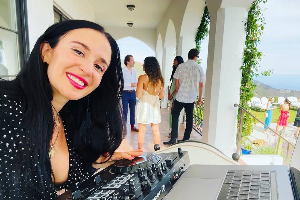 DJ Jackie J in Malibu