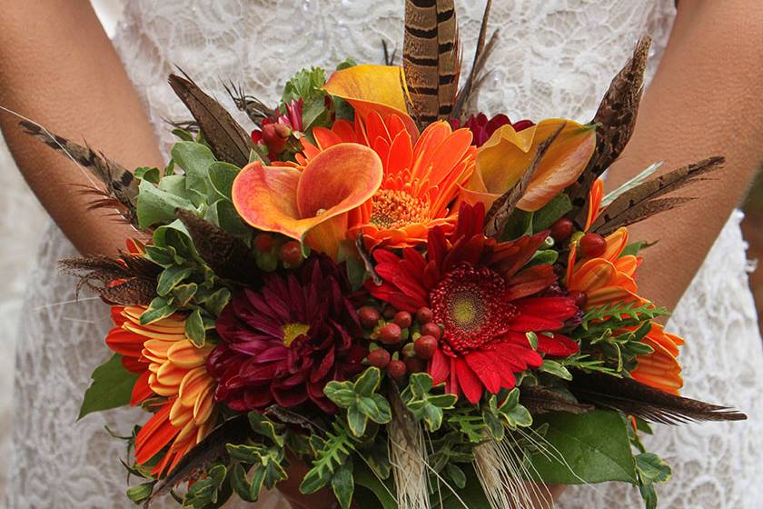 A unique bouquet