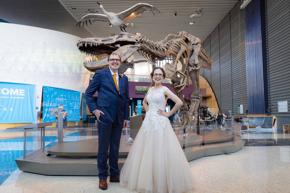 A Science Museum wedding!