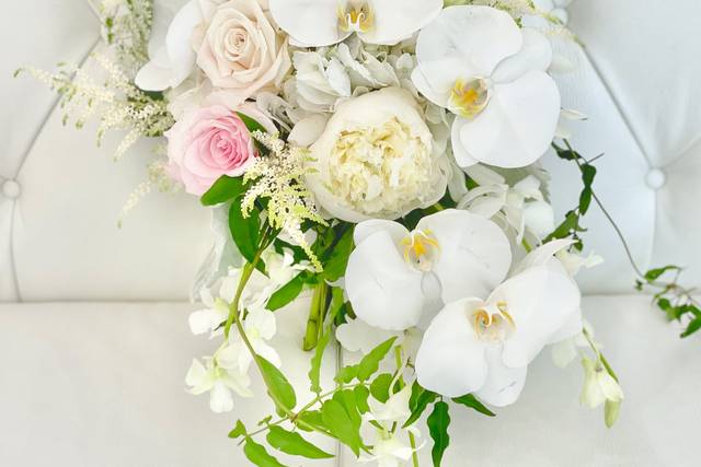 Orchid wedding bouquet
