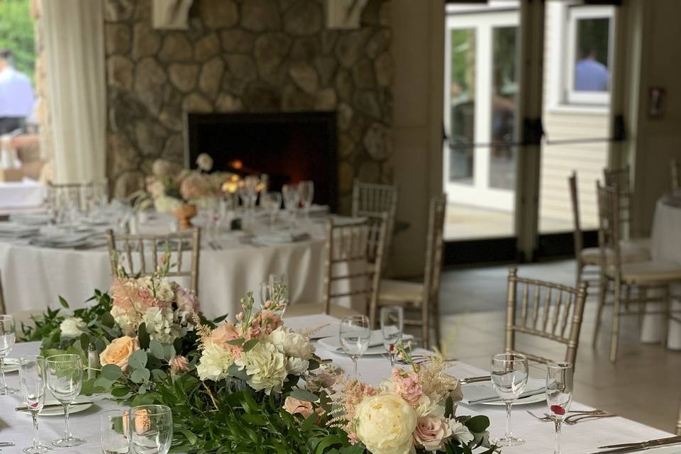 Wedding table decorations