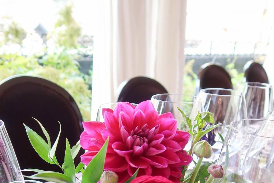 Wedding table centerpieces