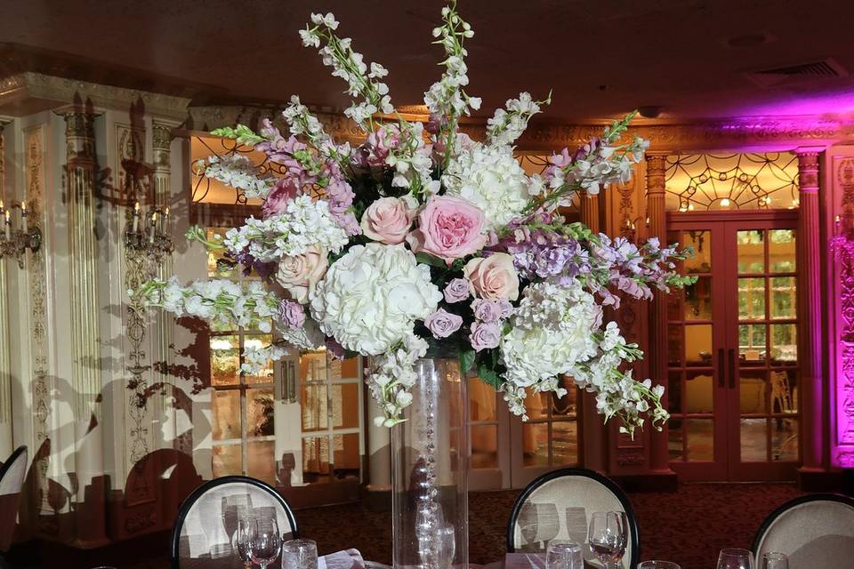 Tall wedding centerpieces