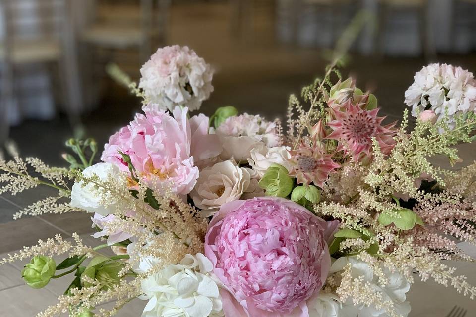 Wedding table centerpieces