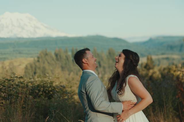 Summer weddings make views