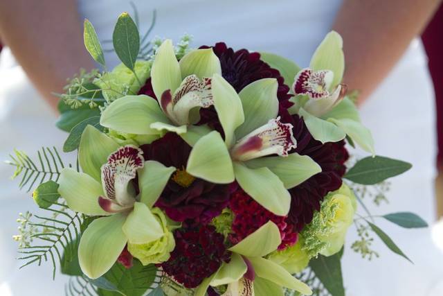 The brides bouquet