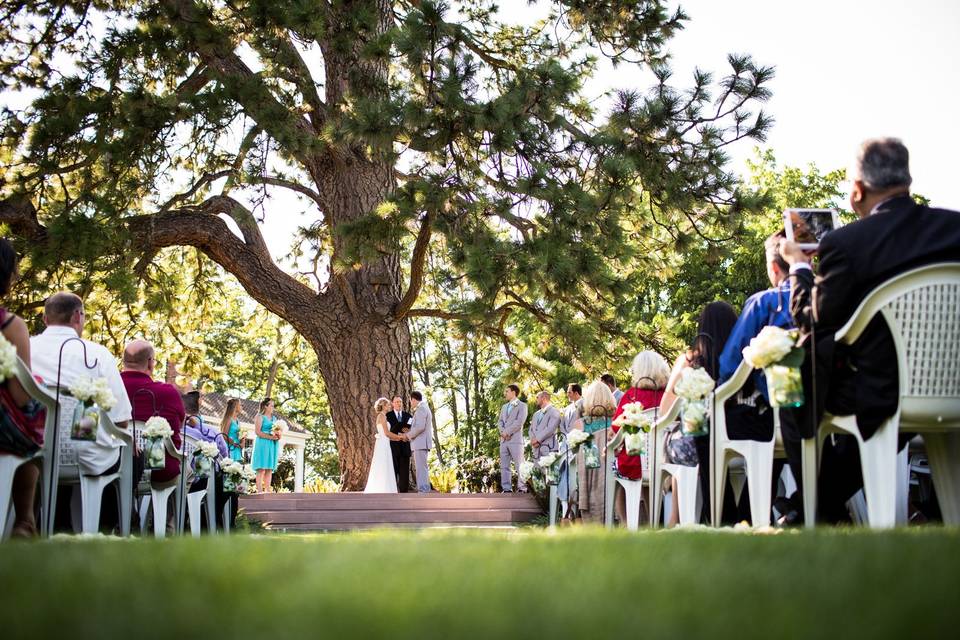 Outdoor ceremony