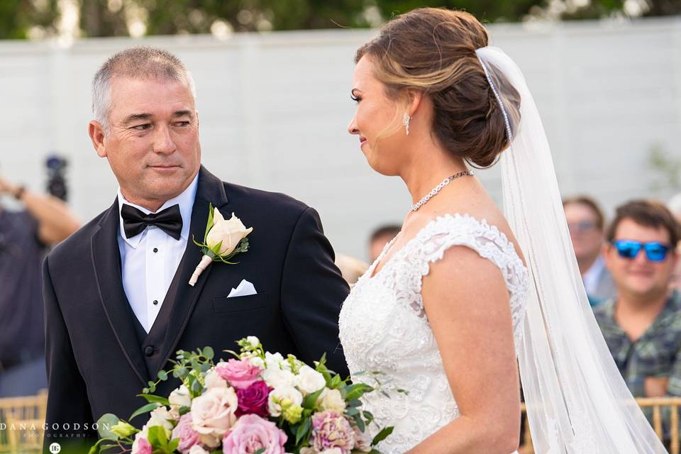 A Bride and Her Dad