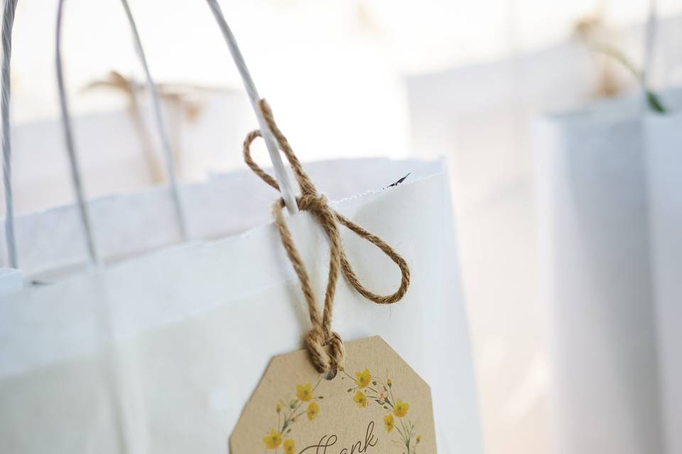 Rustic favors