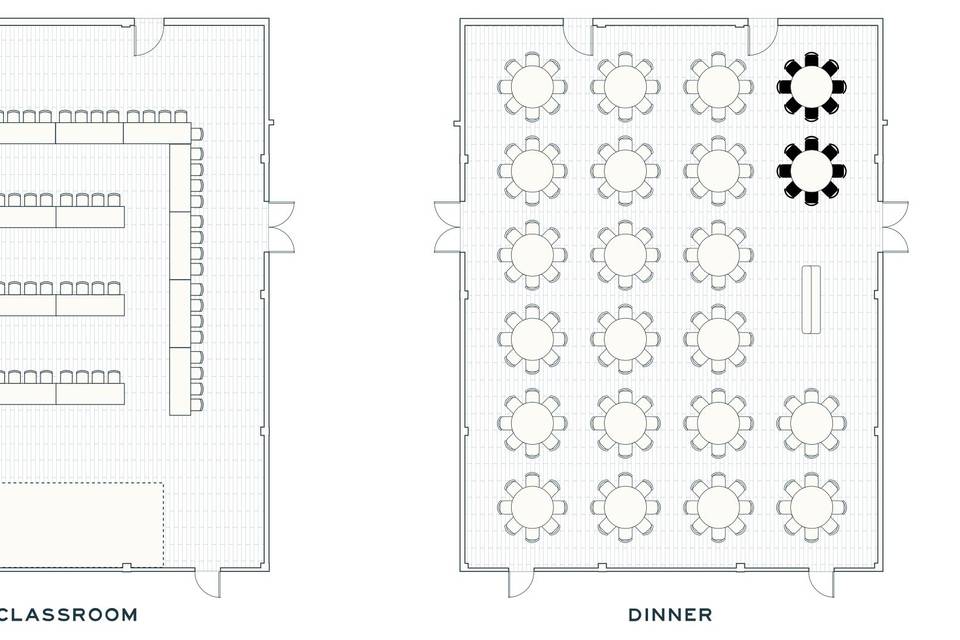 Beverly Ballroom Floorplan