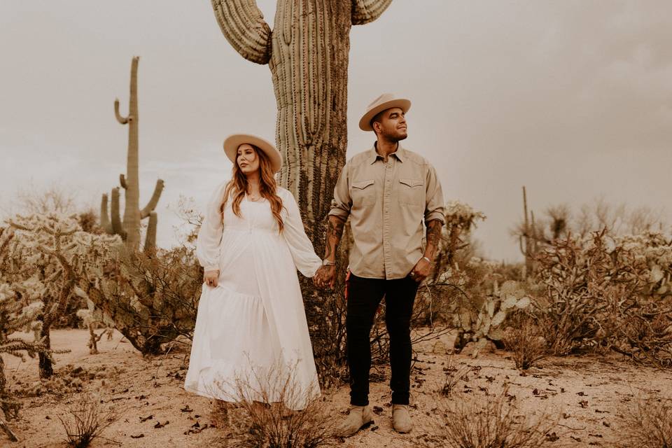 Joshua Tree House Engagement