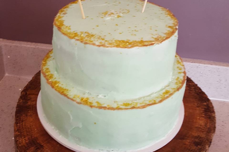 Two layer cake