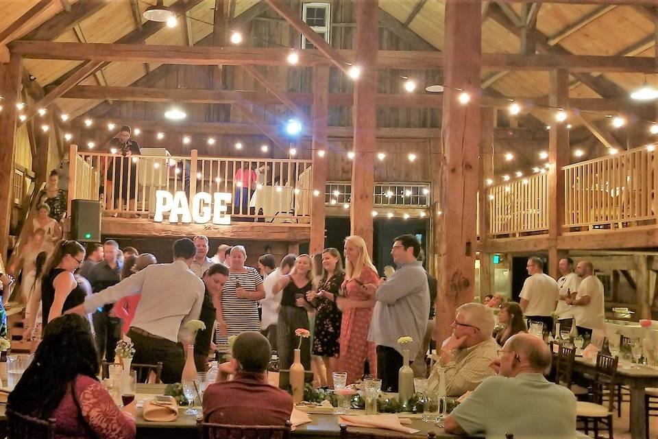 Barn wedding