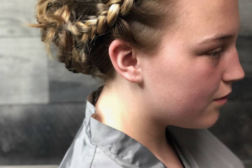 Updo by melinda