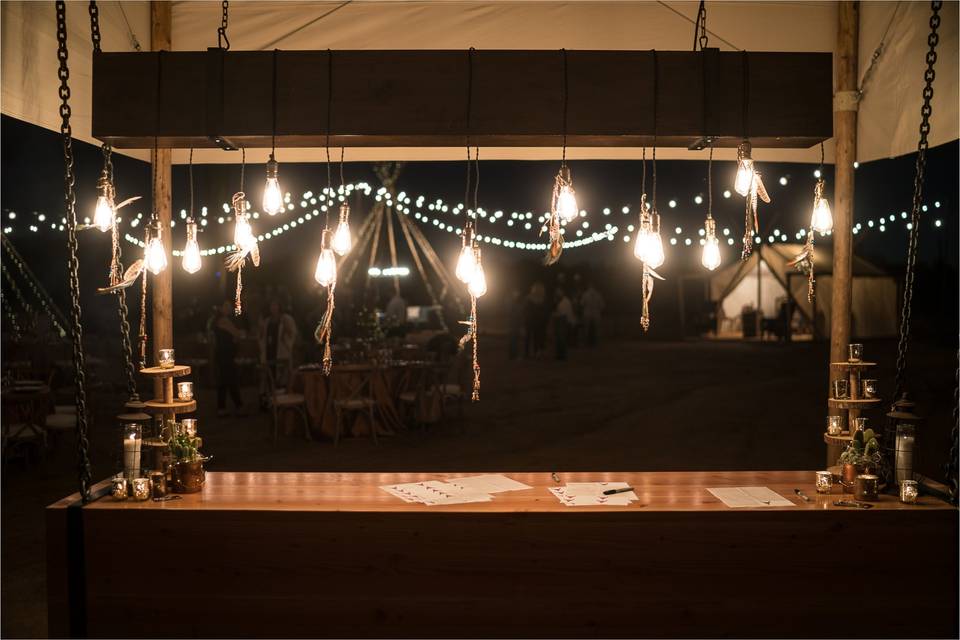 Bar Top with Lighting