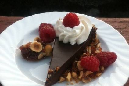 Chocolate hazelnut torte