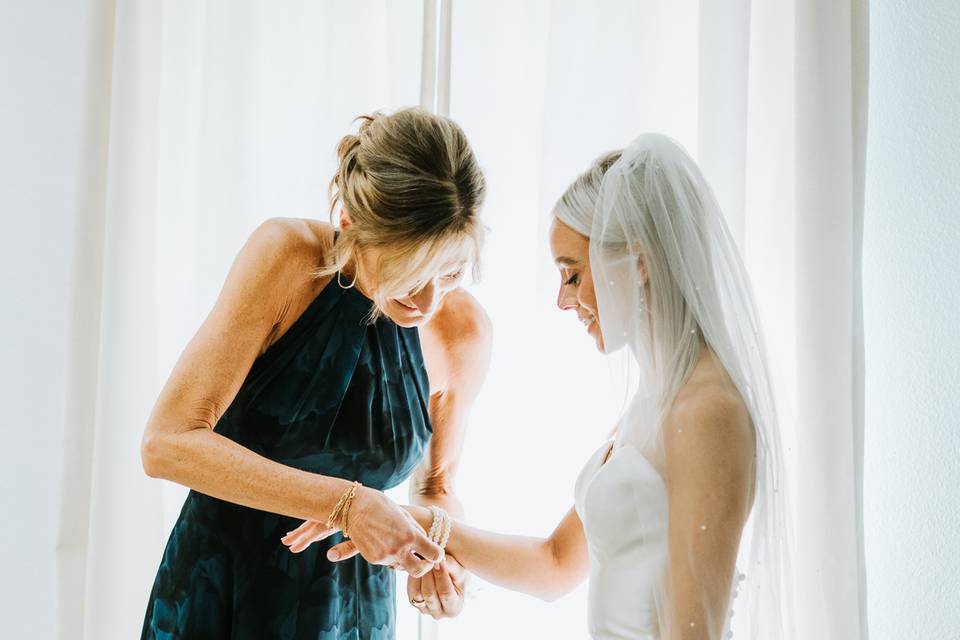 Bride and her Mother