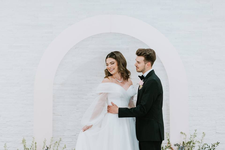 Bride + Groom Portrait