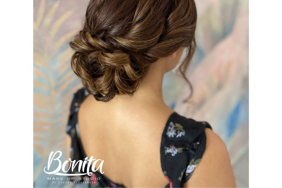 Low bun twist