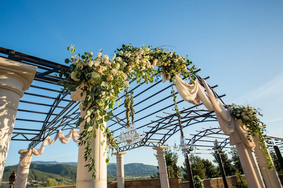 Arbor decoration