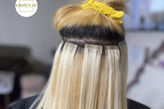 Tape in extensions