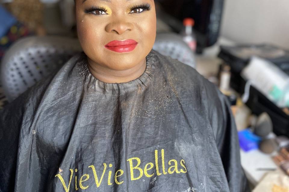 Bridesmaid makeup
