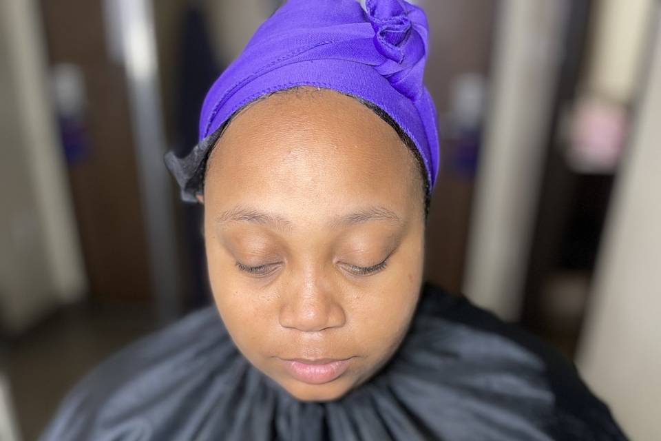 Bridesmaid makeup