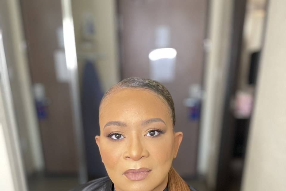 Bridesmaid hair & makeup