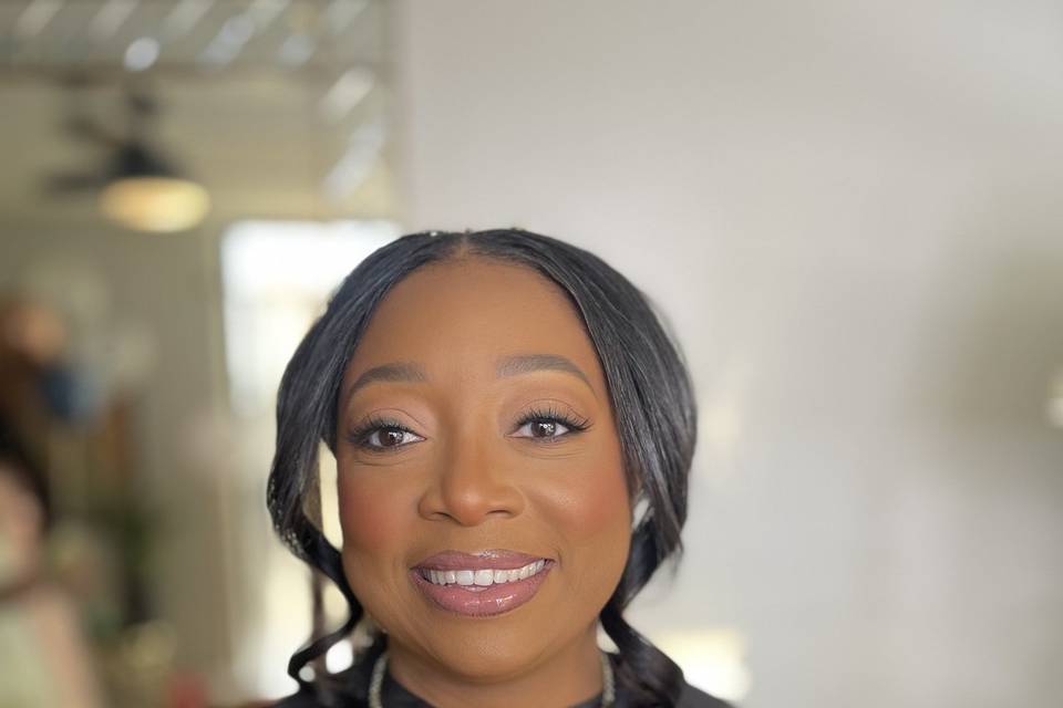 Bride hair & makeup