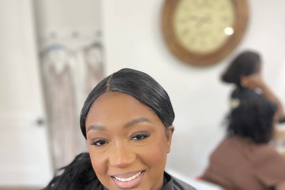 Bridesmaids hair & makeup