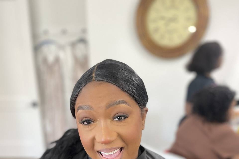 Bridesmaids hair & makeup