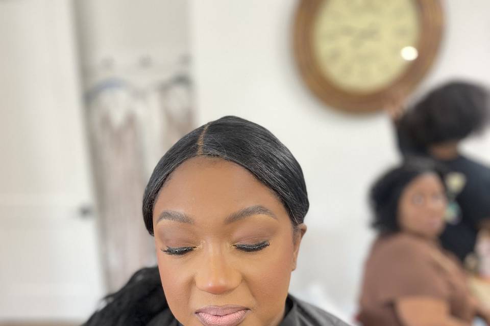 Bridesmaids hair & makeup