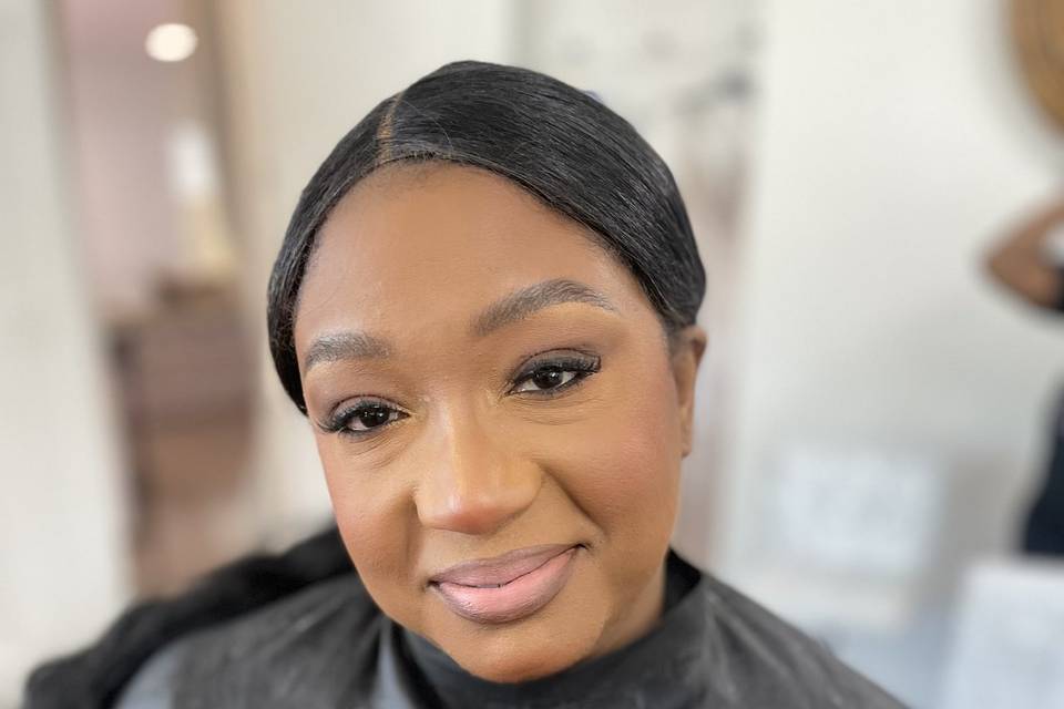 Bridesmaids hair & makeup