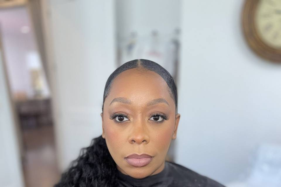 Bridesmaids makeup