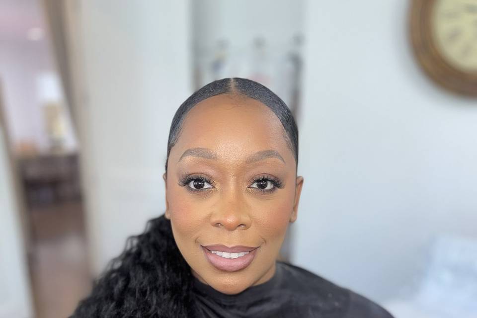 Bridesmaid makeup