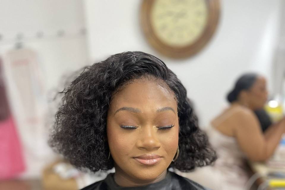 Bridesmaids makeup