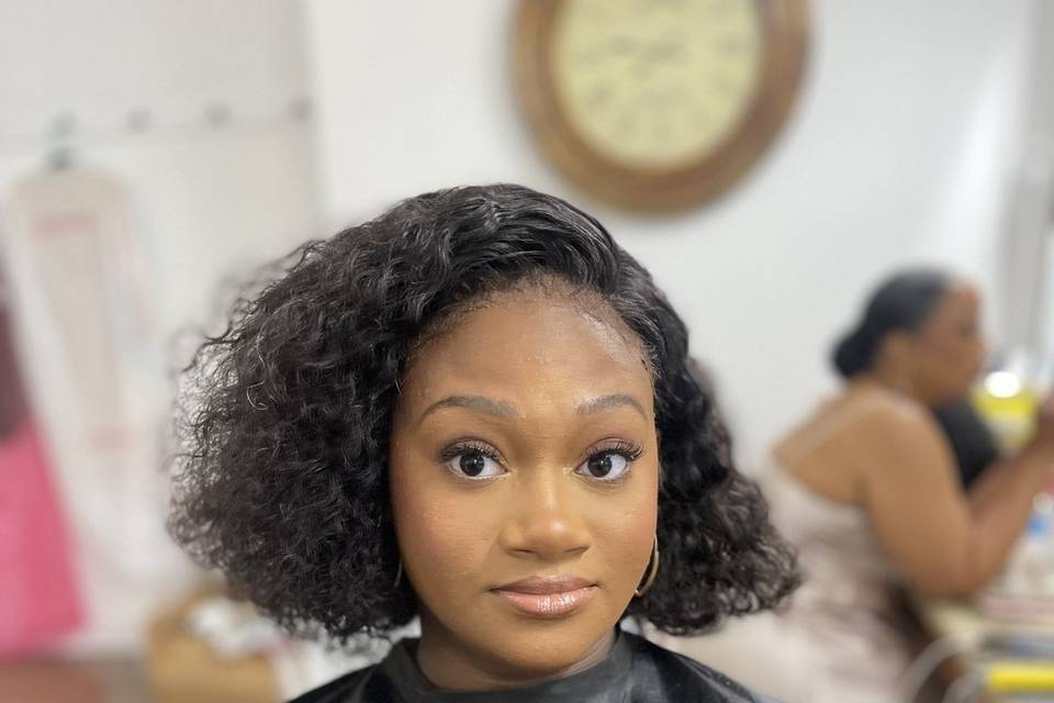 Bridesmaids makeup