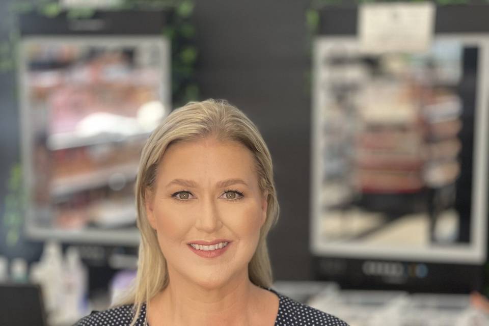 Bridal makeup trial